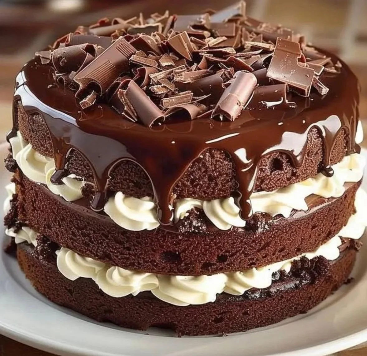 Bolo de chocolate artesanal